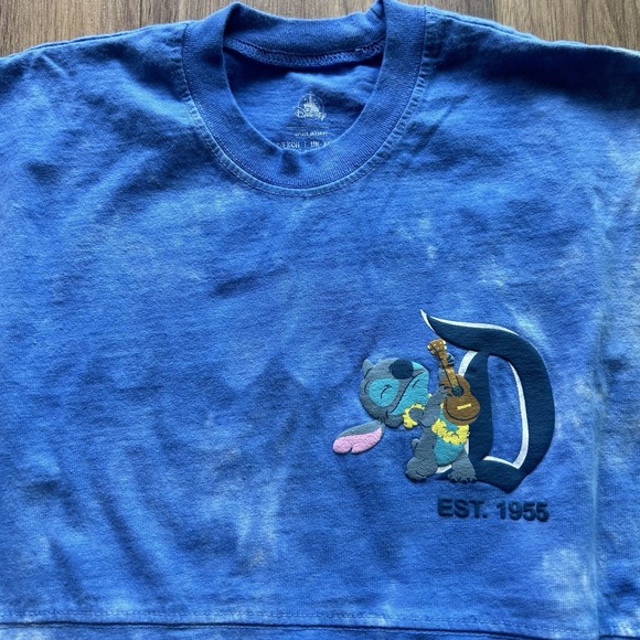 Disneyland Spirit Jersey Shirt Womens XS Stitch Disneyland Resort Tie Dye - Picture 3 of 8